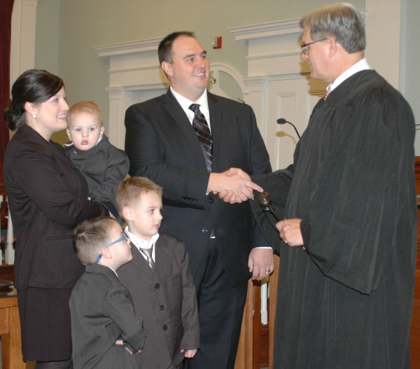 Sheriff among those sworn into office in Greene County - Herald-Standard